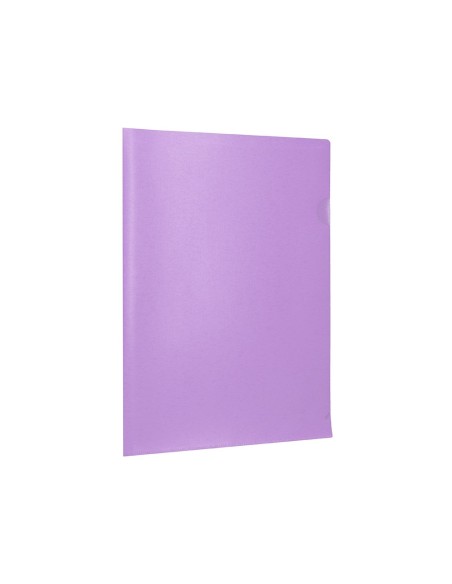 CARPETA DOSSIER U ERO PP. A4 LAVANDA OPACO 20H.