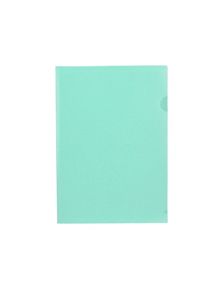 CARPETA DOSSIER U ERO PP. A4 VE. MANZANA OPACO 20H.