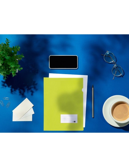 CARPETA DOSSIER A4 U ERO AM. FLUOR OPACO