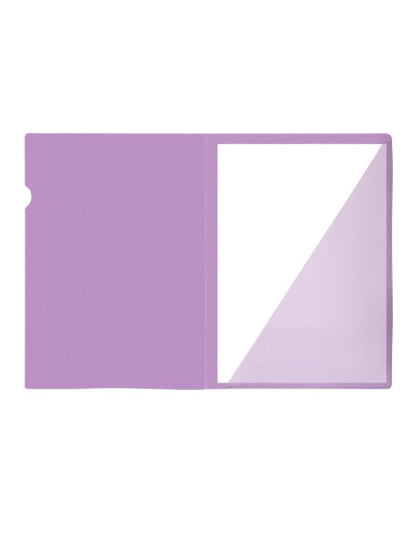 CARPETA DOSSIER A4 U ERO LAVANDA OPACO