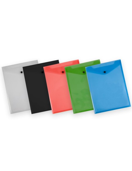 CARPETA  DOSSIER BROCHE PP.A4 FORMATO VERT.FUELLE VE. TRANSLUCIDO