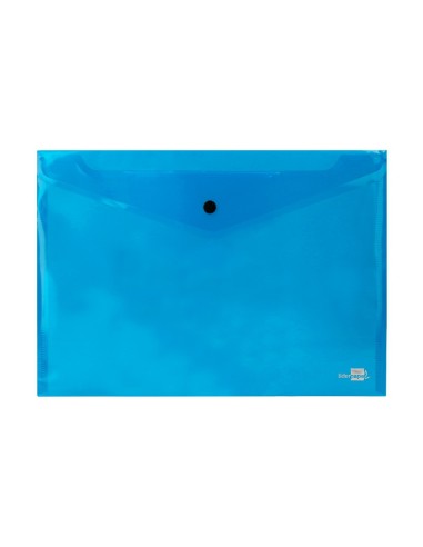 CARPETA BEAUT.DOSSIER BROCHE 34042 PP DIN A4 AZUL TPTE.-50 H.