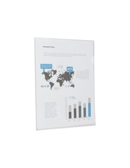 CARPETA BEAUT.DOSSIER UÑERO44004 PP DIN A4 180MC 20 H.