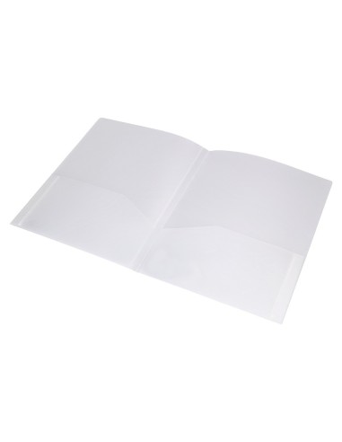 CARPETA BEAUT.DOSSIER DOS BOLSAS CANGUROS 45684 PP DIN A4 TPTE.