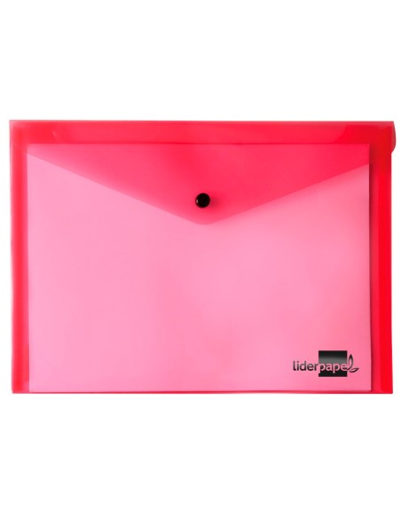 CARPETA BEAUT.DOSSIER BROCHE 34350 PP DIN A5 ROJA TPTE.