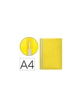 CARPETA DOSSIER FASTENER PLASTICO Q-CON.DIN A4 AMARILLA 2