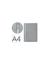 CARPETA DOSSIER FASTENER PLASTICO Q-CON.DIN A4 GRIS 2