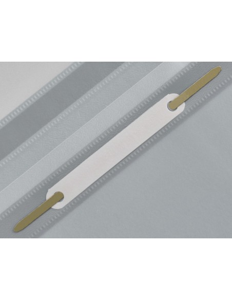CARPETA DOSSIER FASTENER PLASTICO Q-CON.DIN A4 GRIS