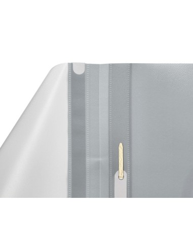CARPETA DOSSIER FASTENER PLASTICO Q-CON.DIN A4 GRIS