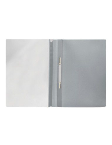 CARPETA DOSSIER FASTENER PLASTICO Q-CON.DIN A4 GRIS