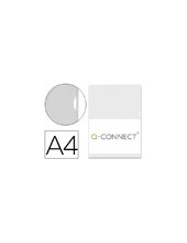 CARPETA DOSSIER UÑERO PLASTICOQ-CONNECT DIN A4 120 MICRAS TPTE.-BOLSA 2