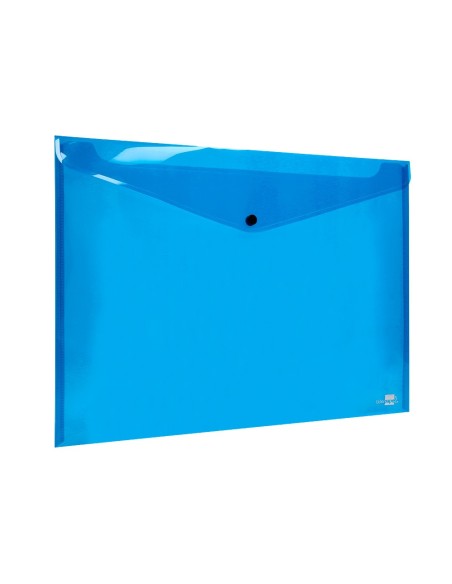 CARPETA BEAUT.DOSSIER BROCHE 44242 PP DIN A3 AZUL SERIE FROSTY