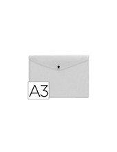 CARPETA BEAUT.DOSSIER BROCHE 44244 PP DIN A3 INCOLORA SERIE FROSTY 2