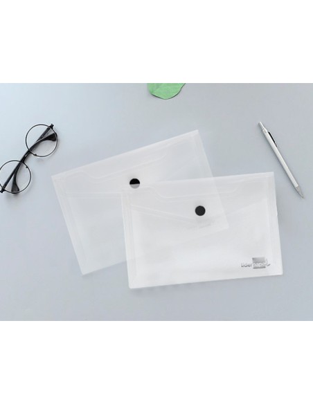 CARPETA BEAUT.DOSSIER BROCHE 44234 PP DIN A6 INCOLORA SERIE FROSTY