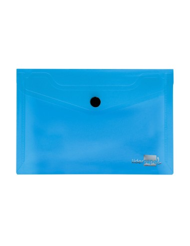 CARPETA BEAUT.DOSSIER BROCHE 44222 PP DIN A7 AZUL SERIE FROSTY