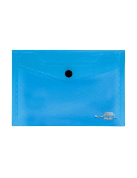 CARPETA BEAUT.DOSSIER BROCHE 44222 PP DIN A7 AZUL SERIE FROSTY