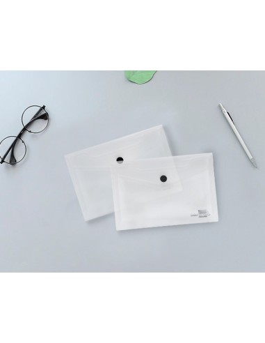 CARPETA BEAUT.DOSSIER BROCHE 44224 PP DIN A7 INCOLORA SERIE FROSTY