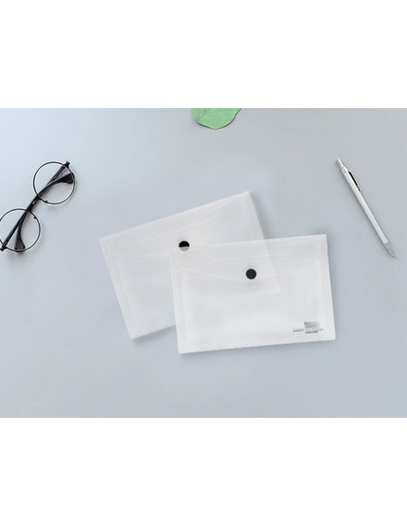 CARPETA BEAUT.DOSSIER BROCHE 44224 PP DIN A7 INCOLORA SERIE FROSTY