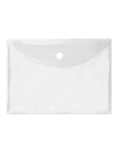 CARPETA DOSSIER BROCHE PP DIN A4 INCOLORA CIERRE VELCRO