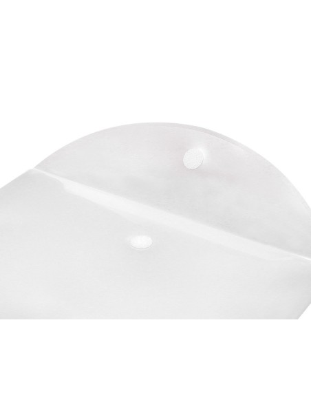 CARPETA DOSSIER BROCHE PP DIN A4 INCOLORA CIERRE VELCRO