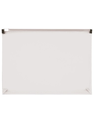 CARPETA DOSSIER C/CIERRE CREMALLERA DIN A5 TPTE.