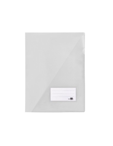 CARPETA DOSSIER PP DIN A4 BOLSA Y TARJETERO TPTE.