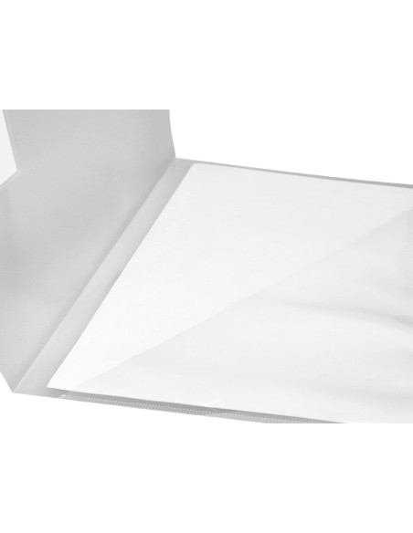 CARPETA DOSSIER PP DIN A4 BOLSA Y TARJETERO TPTE.