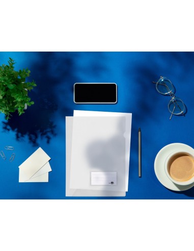 CARPETA DOSSIER PP DIN A4 BOLSA Y TARJETERO TPTE.