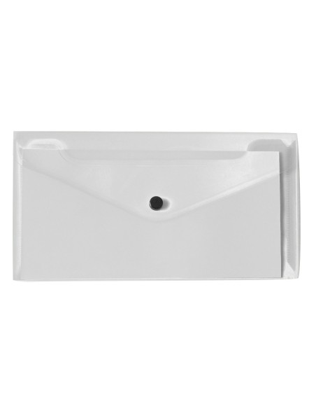 CARPETA BEAUT.DOSSIER BROCHE PP TAMAÑO SOBRE AMERICANO 26X14 CM TPTE.