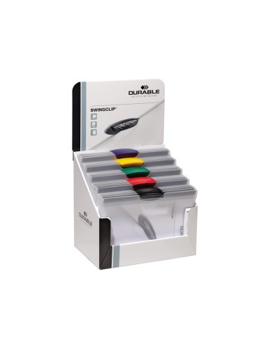 CARPETA SWINGCLIP DOSIER PINZA LATERAL Y GIRATORIA DIN A4 CAP.30H COL