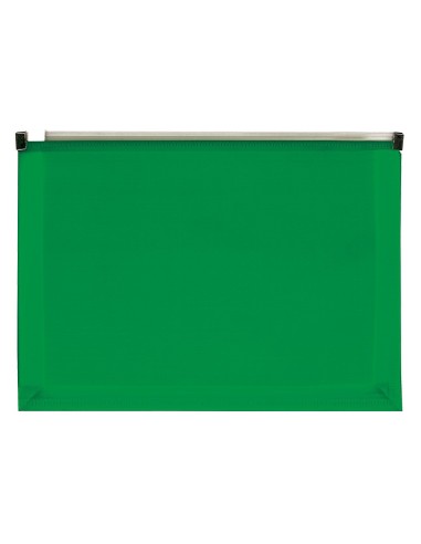 CARPETA DOSSIER  A4 CIERRE CREMALLERA VE. TRANSLUCIDO