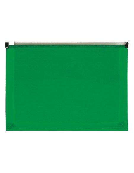 CARPETA DOSSIER  A4 CIERRE CREMALLERA VE. TRANSLUCIDO