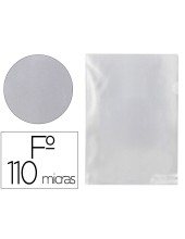 CARPETA Q-CON.DOSSIER UÑERO PLAST.FL. TPTE.110 MICRAS