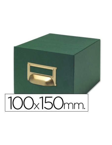 FICHERO FICHAS TELA VER 500 FICHAS N.3 TAMAÑO 100X150 MM