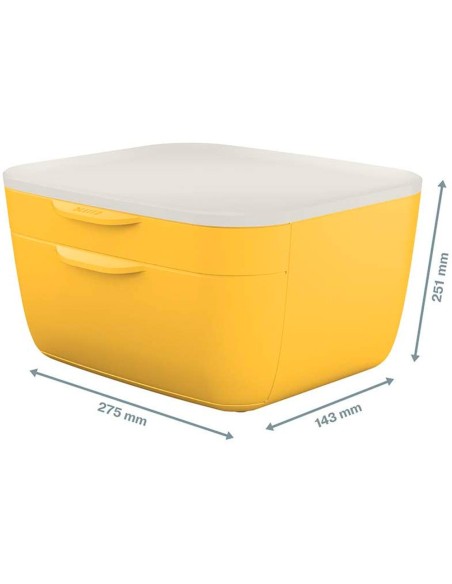 FICHERO CAJONES LEITZ COSY 2 CAJONES AM.