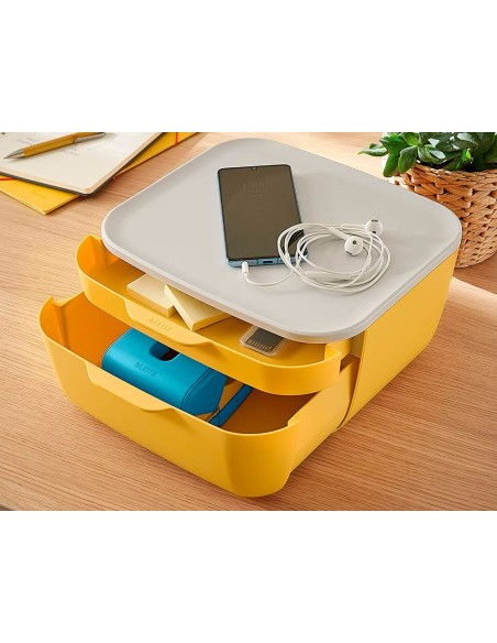 FICHERO CAJONES LEITZ COSY 2 CAJONES AM.