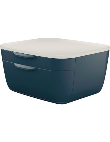 FICHERO CAJONES LEITZ COSY 2 CAJONES GRIS