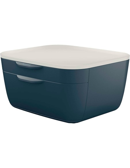 FICHERO CAJONES LEITZ COSY 2 CAJONES GRIS
