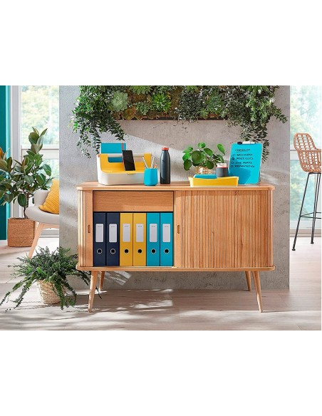 FICHERO CAJONES LEITZ COSY 2 CAJONES GRIS