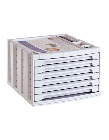 FICHERO CAJ. SOBREM.37X30,5X21,5 CM BANDEJA ORG.SUPERIOR 6 CA