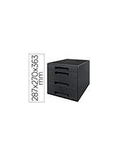 FICHERO CAJONES LEITZ RECYCLE 4 CAJONES NG.287X270X363MM 2