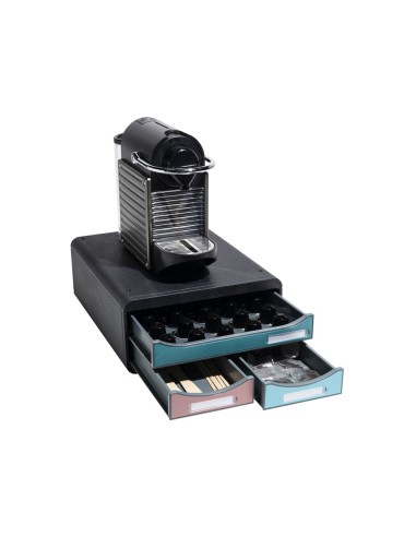 FICHERO CAJONES EXACOMPTA SKANDI A4+ PP. RECICLADO 3 CAJONES SURT.