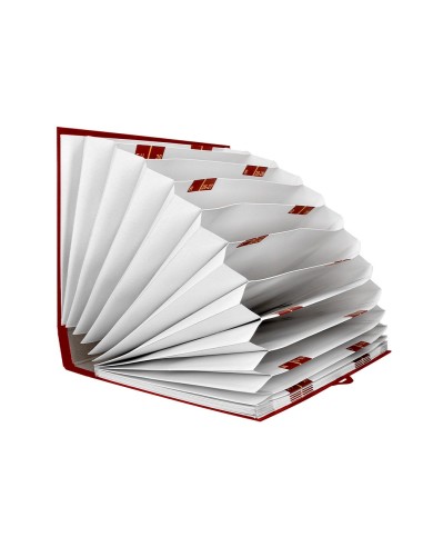 CARPETA FUELLE A-Z C.FORRADO FL.BURDEOS