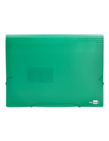 CARPETA BEAUT.CLASIF.FUELLE 32113 PP DIN A4 VER TPTE.-13 DEPARTAMENTO