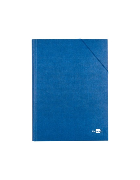 CARPETA CLASIF.A C.FORRADO SOLAPA AZUL 12 DEPARTAMENTOS