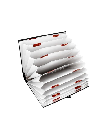 CARPETA FUELLE A-Z C.FORRADO FL.NEGRA