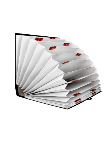CARPETA FUELLE A-Z C.FORRADO FL.NEGRA