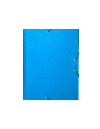 CARPETA CLASIF.A C.FORRADO COAT SOLAPA I-CELESTE 12 DEPARTAMENTOS