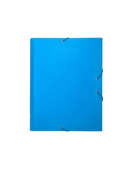 CARPETA CLASIF.A C.FORRADO COAT SOLAPA I-CELESTE 12 DEPARTAMENTOS