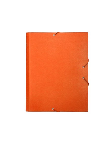CARPETA CLASIF.A C.FORRADO COAT SOLAPA I-NARANJA 12 DEPARTAMENTOS